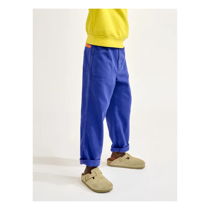 Pantaloni Dritti Perrig | Blu reale- Immagine del prodotto n°2