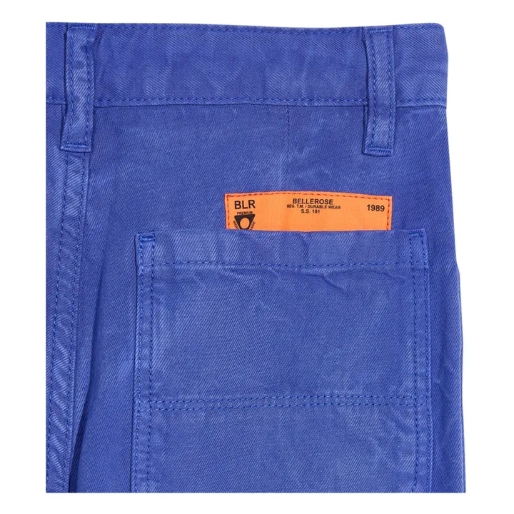 Pantaloni Dritti Perrig | Blu reale- Immagine del prodotto n°5