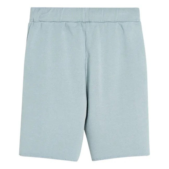Shorts de algodón orgánico Flos | Azul Cielo