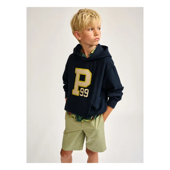 Fahy Hoodie | Midnight blue- Product image n°2