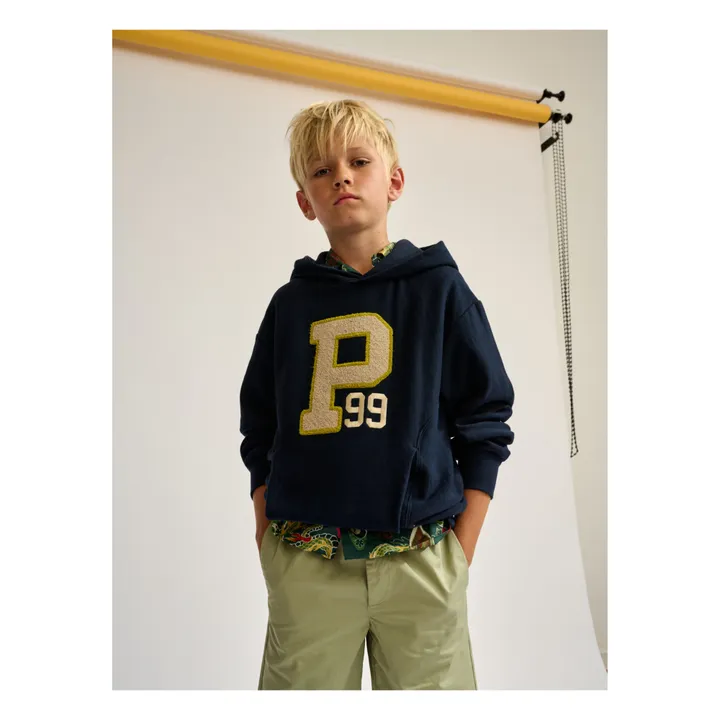 Fahy Hoodie | Midnight blue- Product image n°4