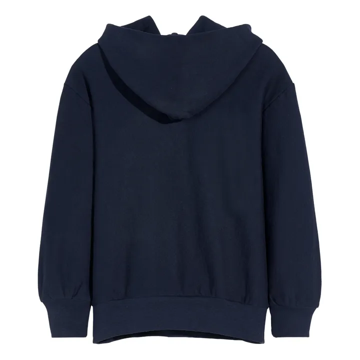 Fahy Hoodie | Midnight blue- Product image n°7