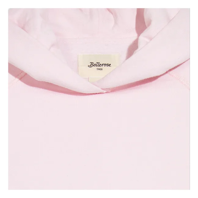 Conij Organic Cotton Hoodie | Pale pink