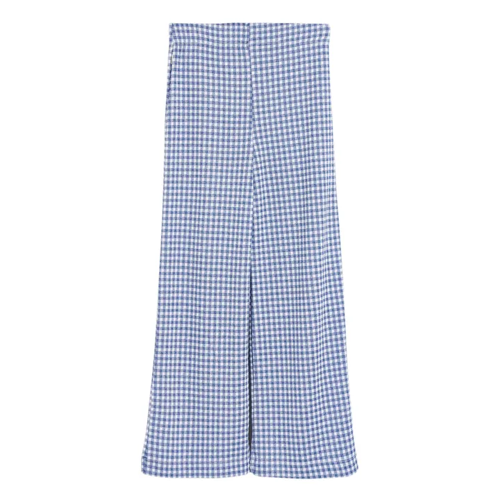 Fiona Gingham Pants | Navy blue- Product image n°7