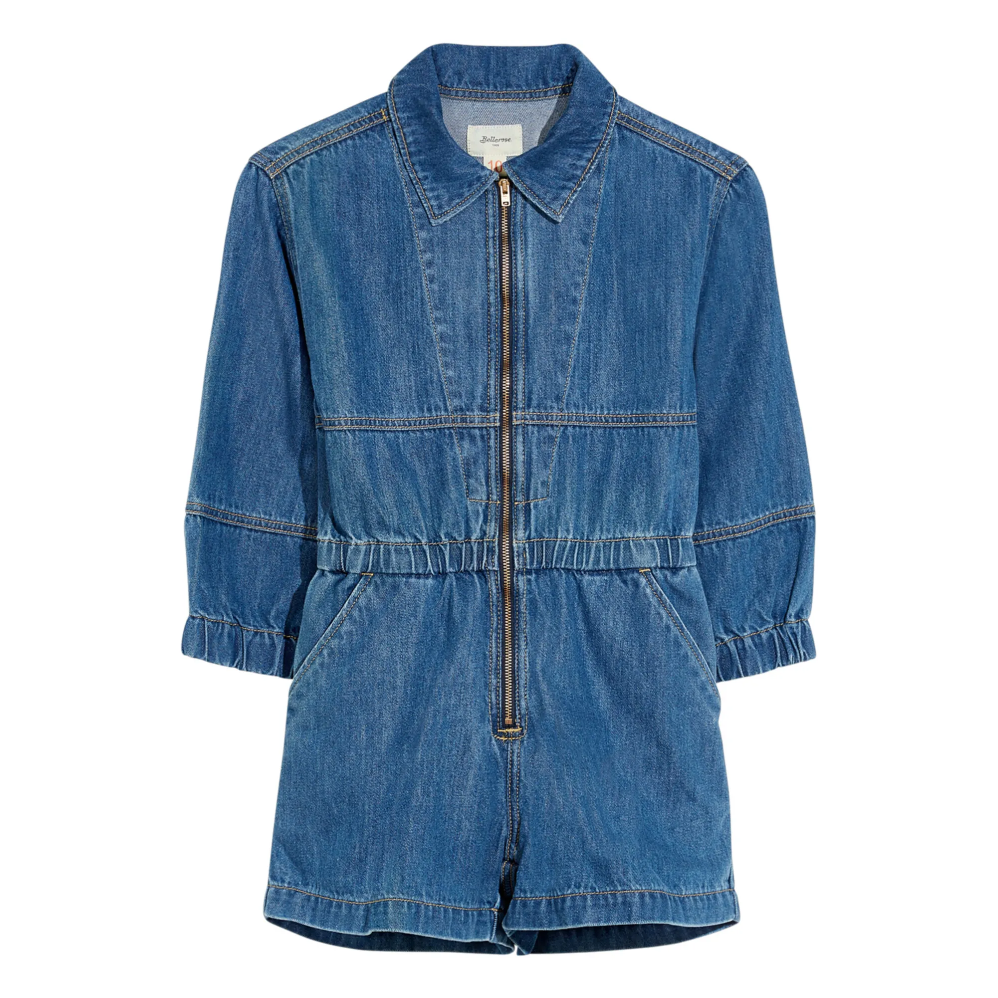 Bellerose Denim Bleached Piloot Playsuit