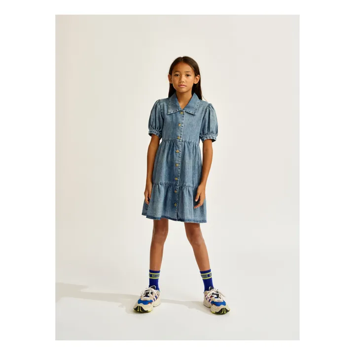 Acacia Dress | Denim- Product image n°2