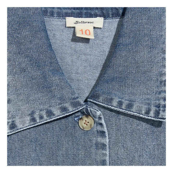 Acacia Dress | Denim- Product image n°6