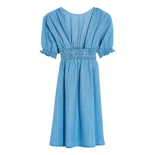 Vestido Panna | Azul índigo