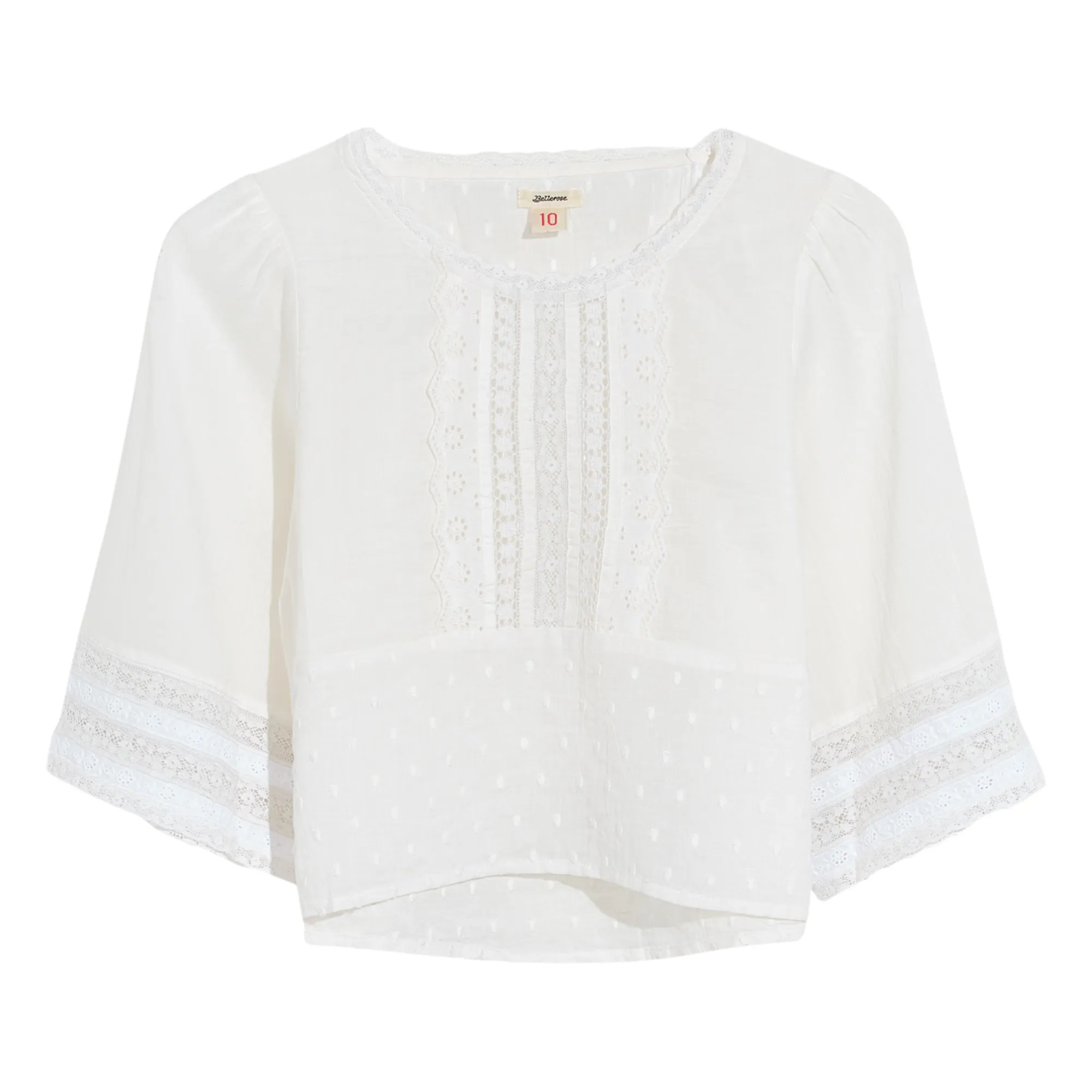 Bellerose White Hallo Blouse