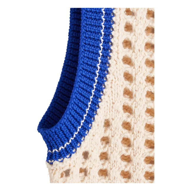 Top Crochet Gelai | Blanc cassé