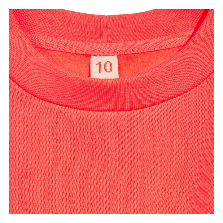 Ärmelloses Sweatshirt fein | Rot- Produktbild Nr. 5