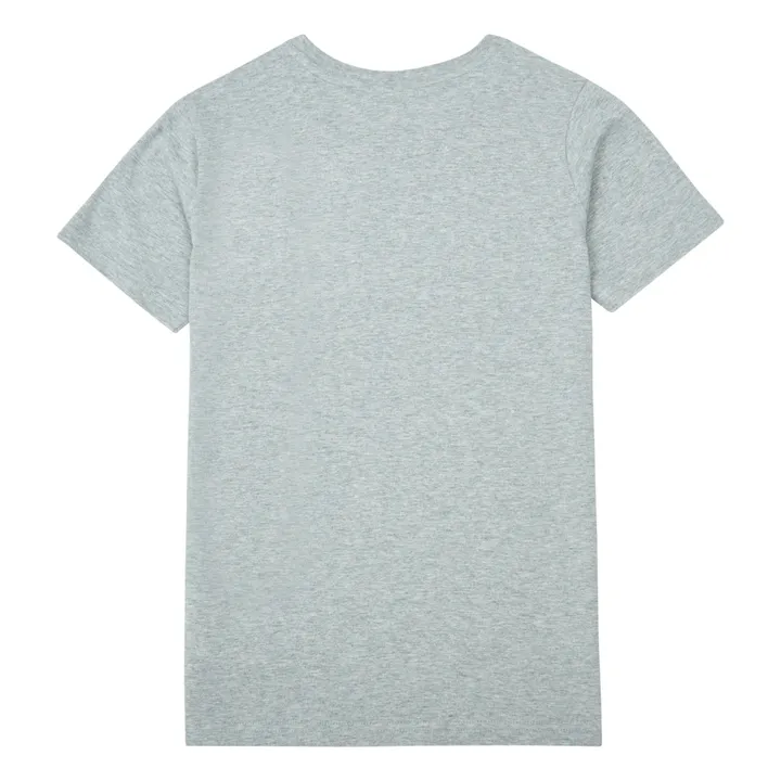 T-Shirt Graphic Gallery | Grau Meliert- Produktbild Nr. 2