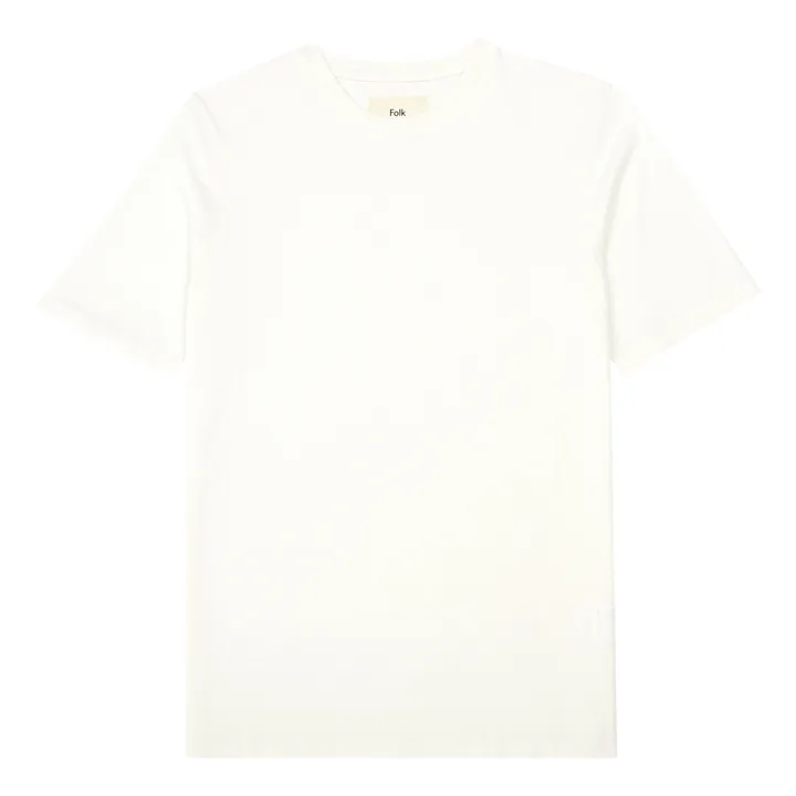 Maglietta con maniche a contrasto | Bianco- Immagine del prodotto n°0