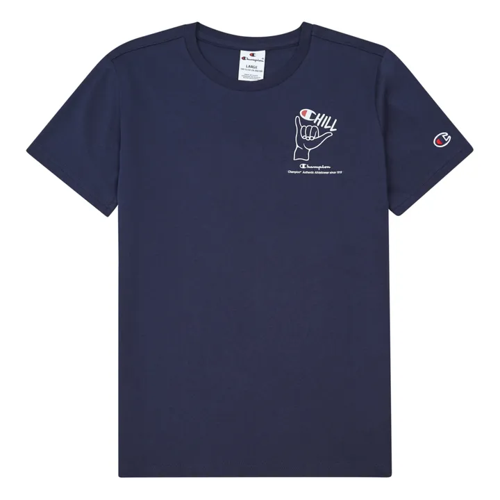 T-Shirt Graphic Gallery | Navy- Produktbild Nr. 0