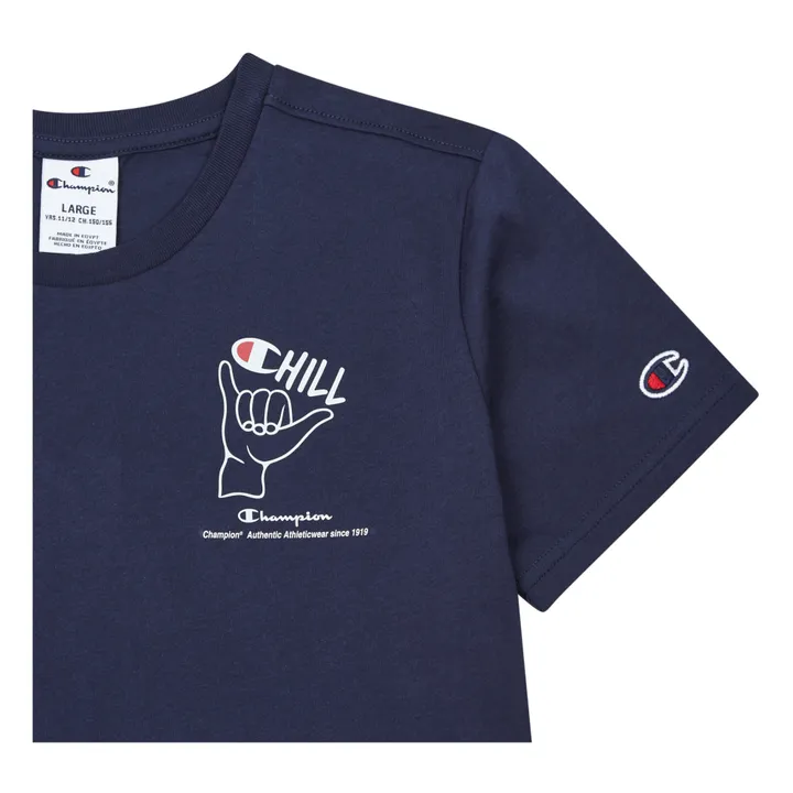 T-Shirt Graphic Gallery | Navy- Produktbild Nr. 1