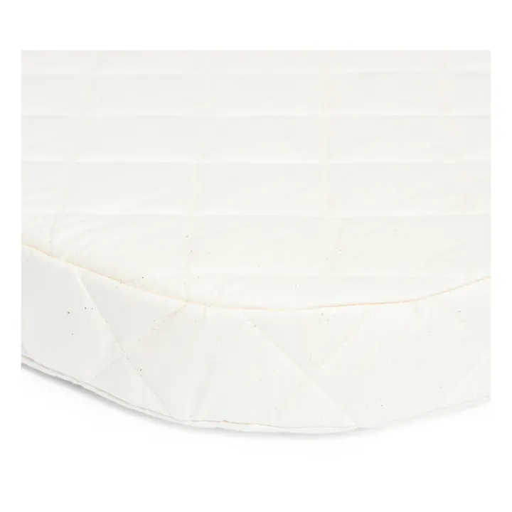 Matelas en fibre de coco pour berceau Kumi | Blanc- Image produit n°1