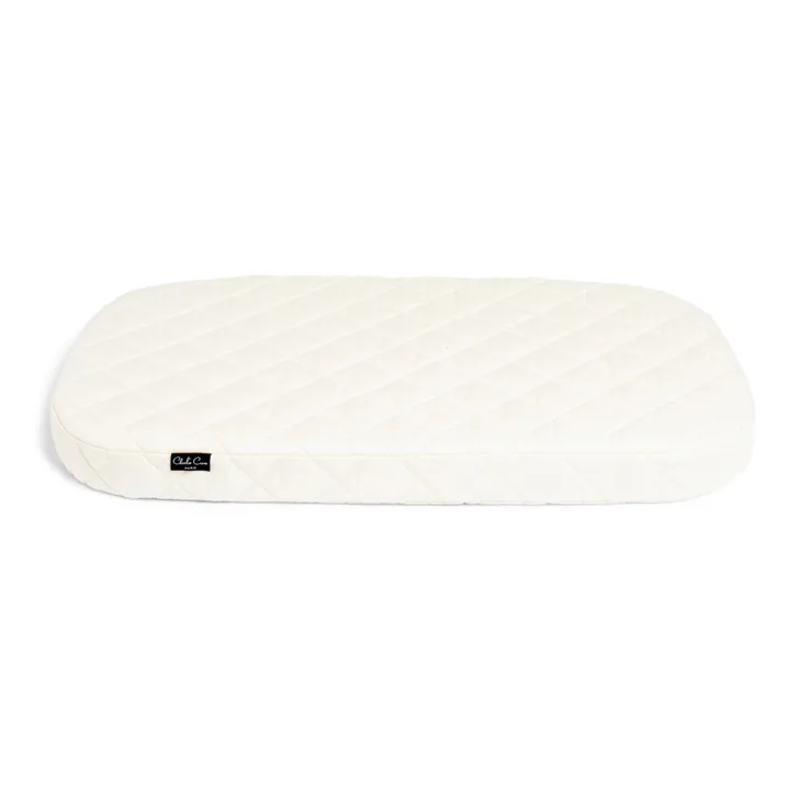 Matelas en fibre de coco pour berceau Kumi | Blanc- Image produit n°0