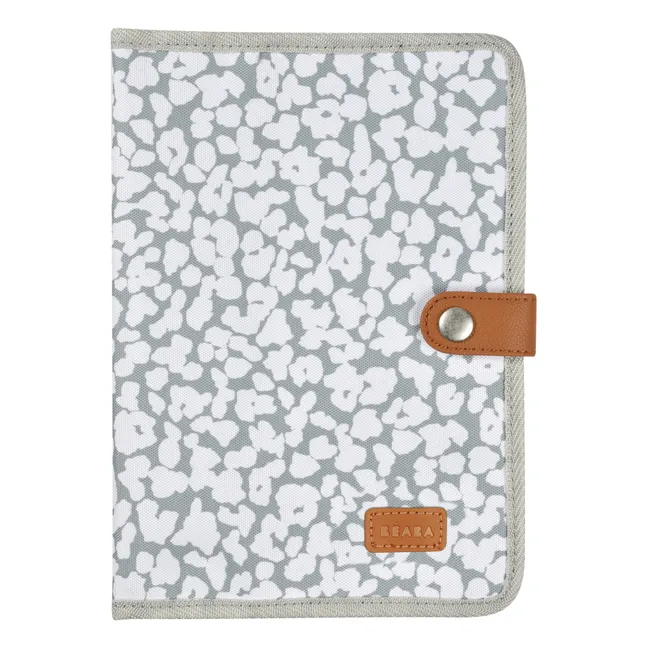 Funda para tarjeta sanitaria Cherry Blossom | Gris