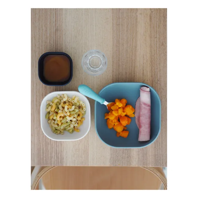 Bols en silicone - Set de 3 | Bleu marine