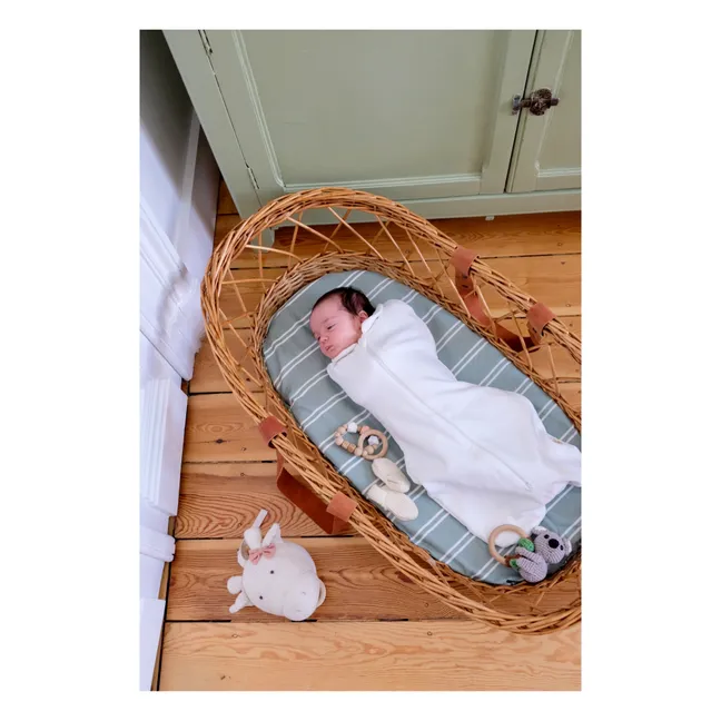 Organic Cotton Baby Sleeping Bag | Milk