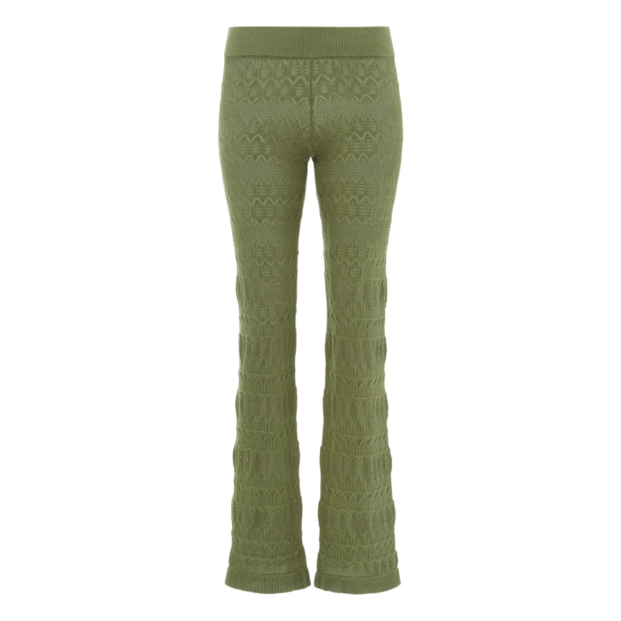 Mr Mittens Olive Green Openwork Pants