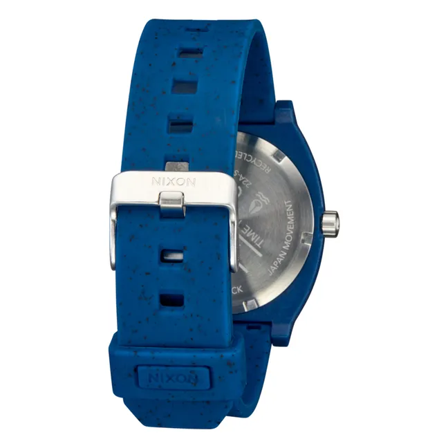 Time Teller Recycled OPP Watch | Navy blue