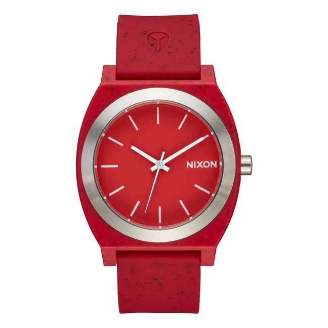 Montre Time Teller OPP Recyclée | Rouge