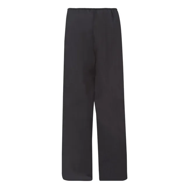 Pantalones de lino Domond | Negro