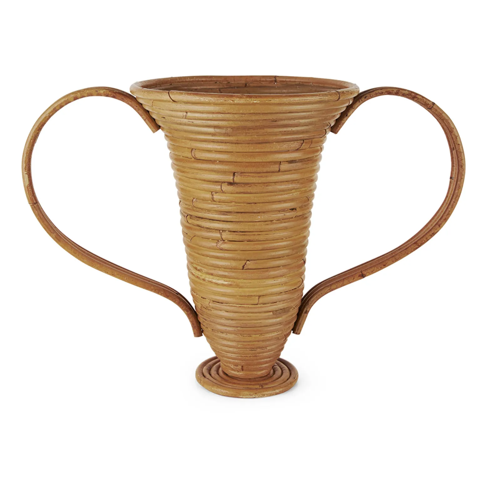 Rattan Amphora Vase- Product image n°0