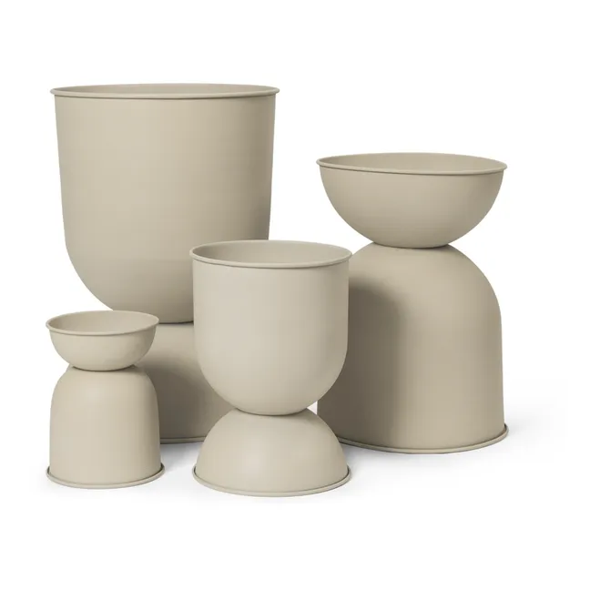 Hourglass Pot | Beige