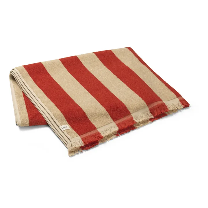 Drap de plage Alee | Rouge- Image produit n°0