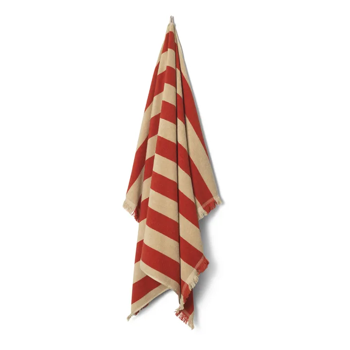Drap de plage Alee | Rouge- Image produit n°2
