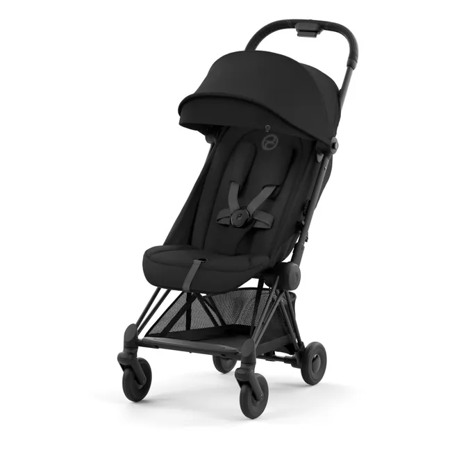 Coya - Poussette Citadine Ultra Compacte | Noir