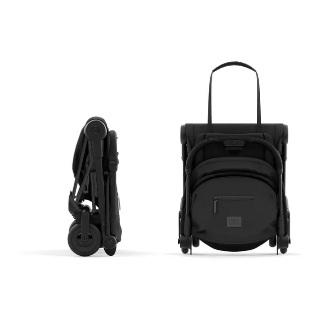 Coya - Poussette Citadine Ultra Compacte | Noir