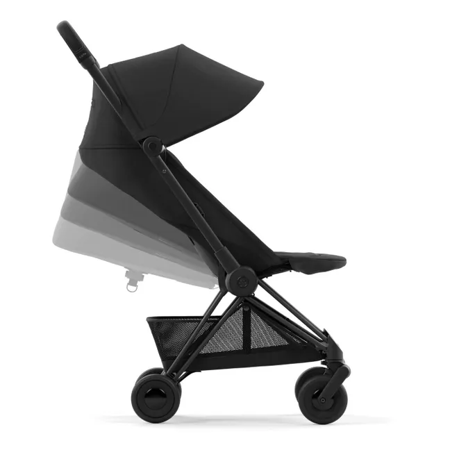 Coya - Poussette Citadine Ultra Compacte | Noir