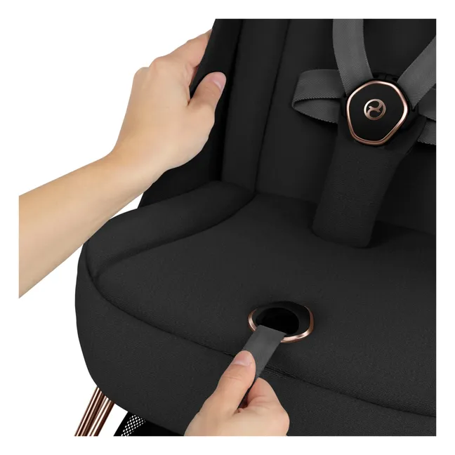 Coya - Poussette Citadine Ultra Compacte | Noir