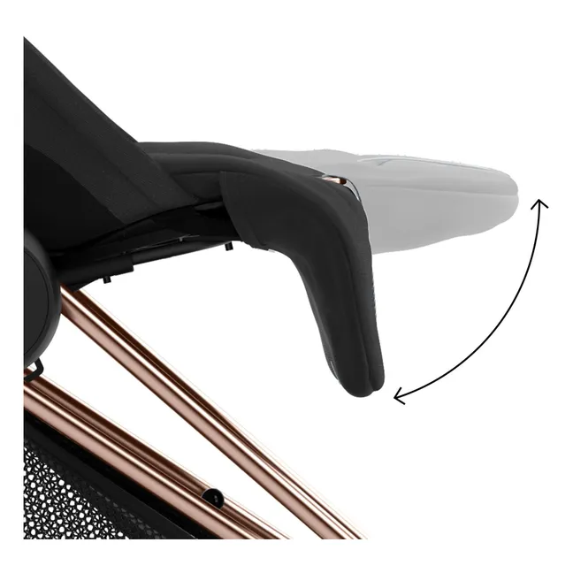 Coya - Poussette Citadine Ultra Compacte | Noir