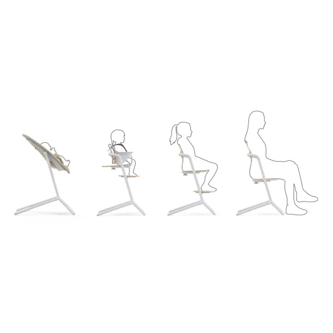 Lemo - Deckchair support | White