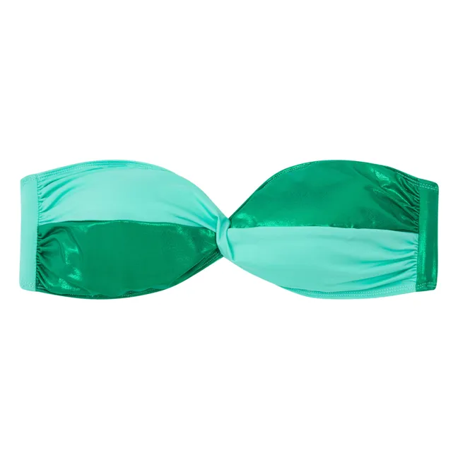 Top de bikini Twist | Verde