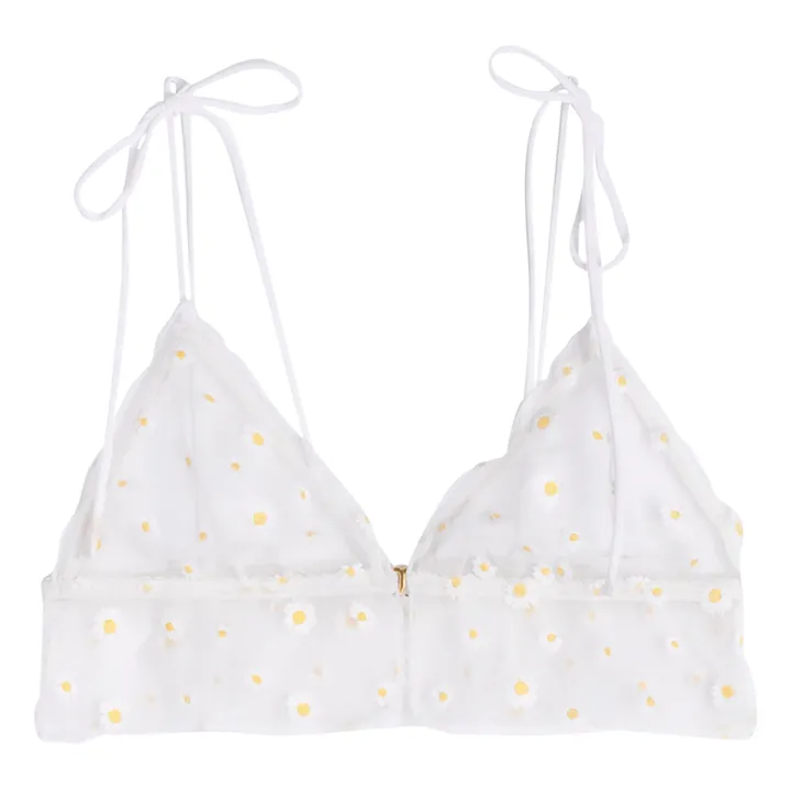 Soutien-gorge Juliette Broderies | Blanc- Image produit n°0