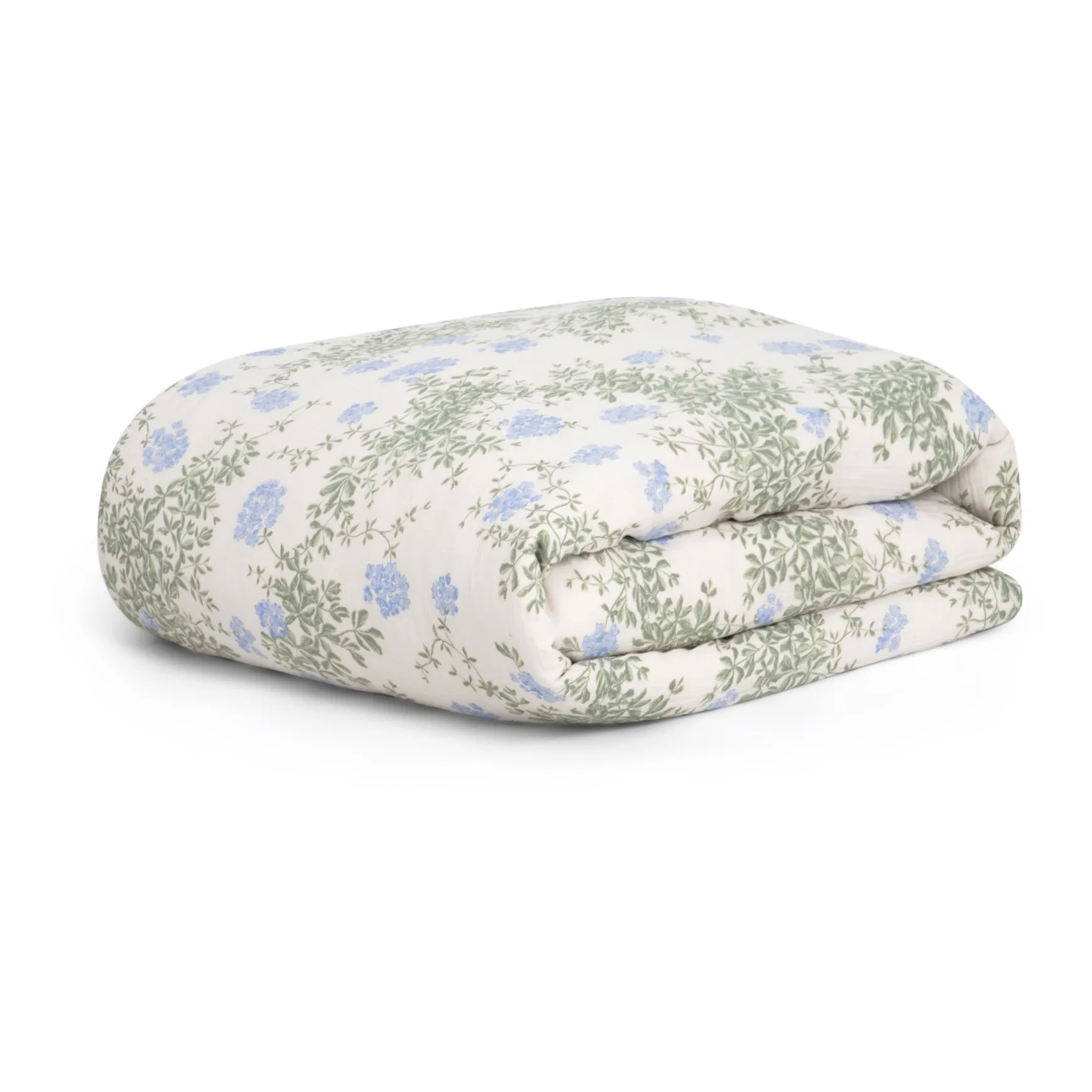 Garbo&Friends Blue Plumbago Organic Cotton Comforter Cover