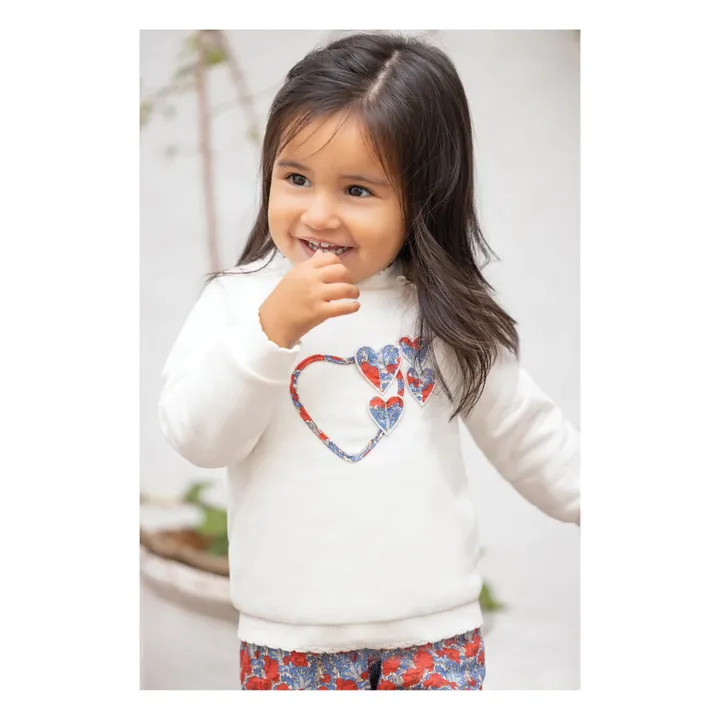 Sweatshirt Liberty Exklusiv für Babys | Seidenfarben- Produktbild Nr. 1
