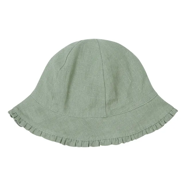 Linen Hat | Sage