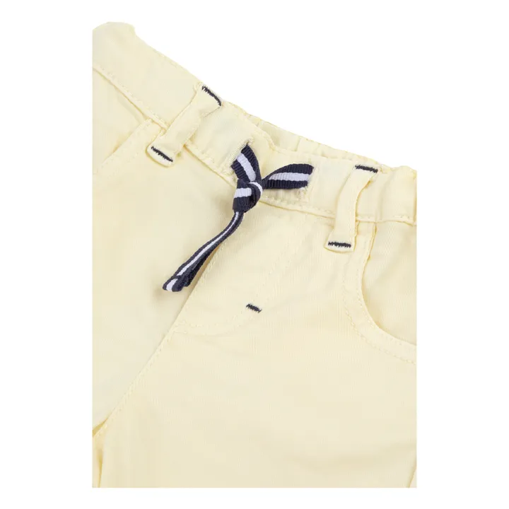 Pants with Pockets | Pale yellow- Product image n°2