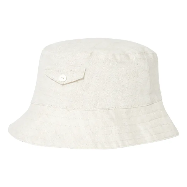 Linen Hat | Beige