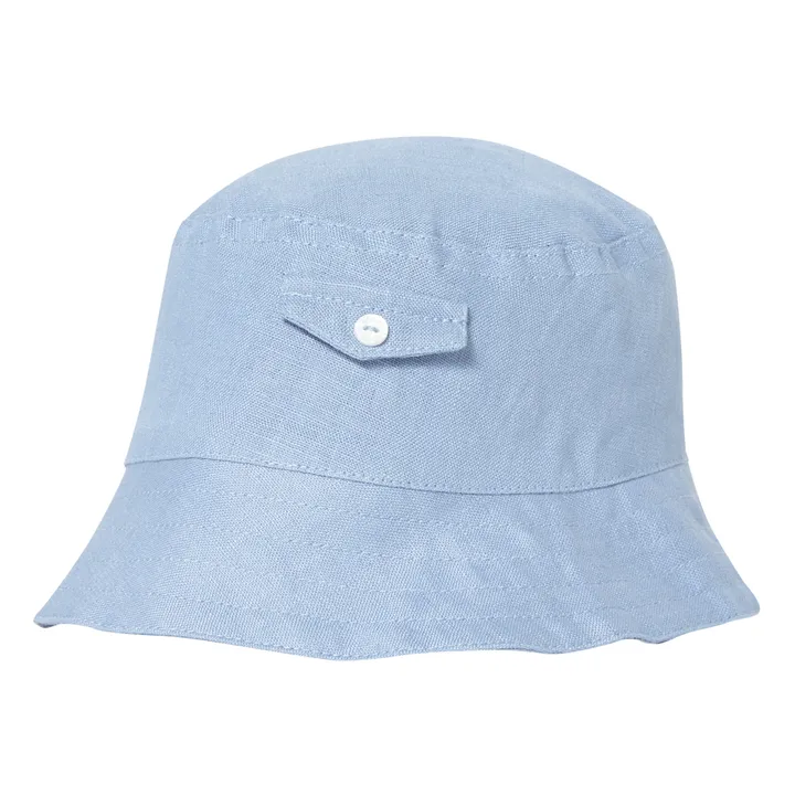 Cappello in lino | Blu- Immagine del prodotto n°2