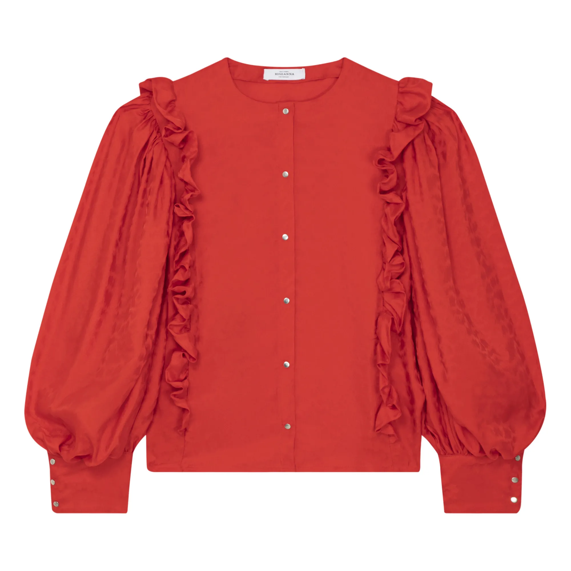 Roseanna Red Dustin Cloud Blouse