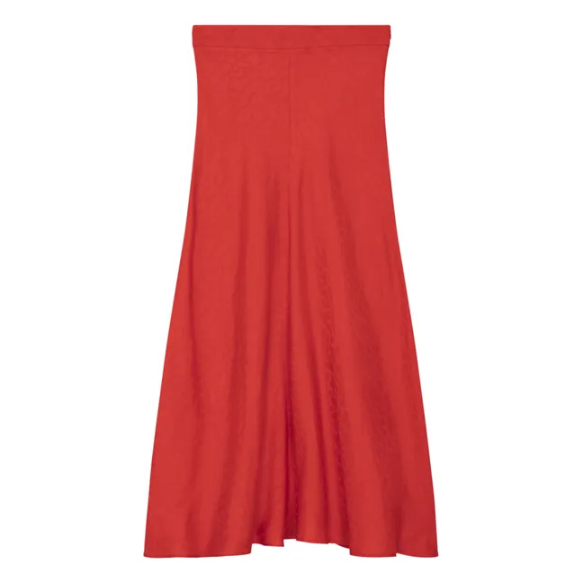 Elton Cloud Skirt | Red