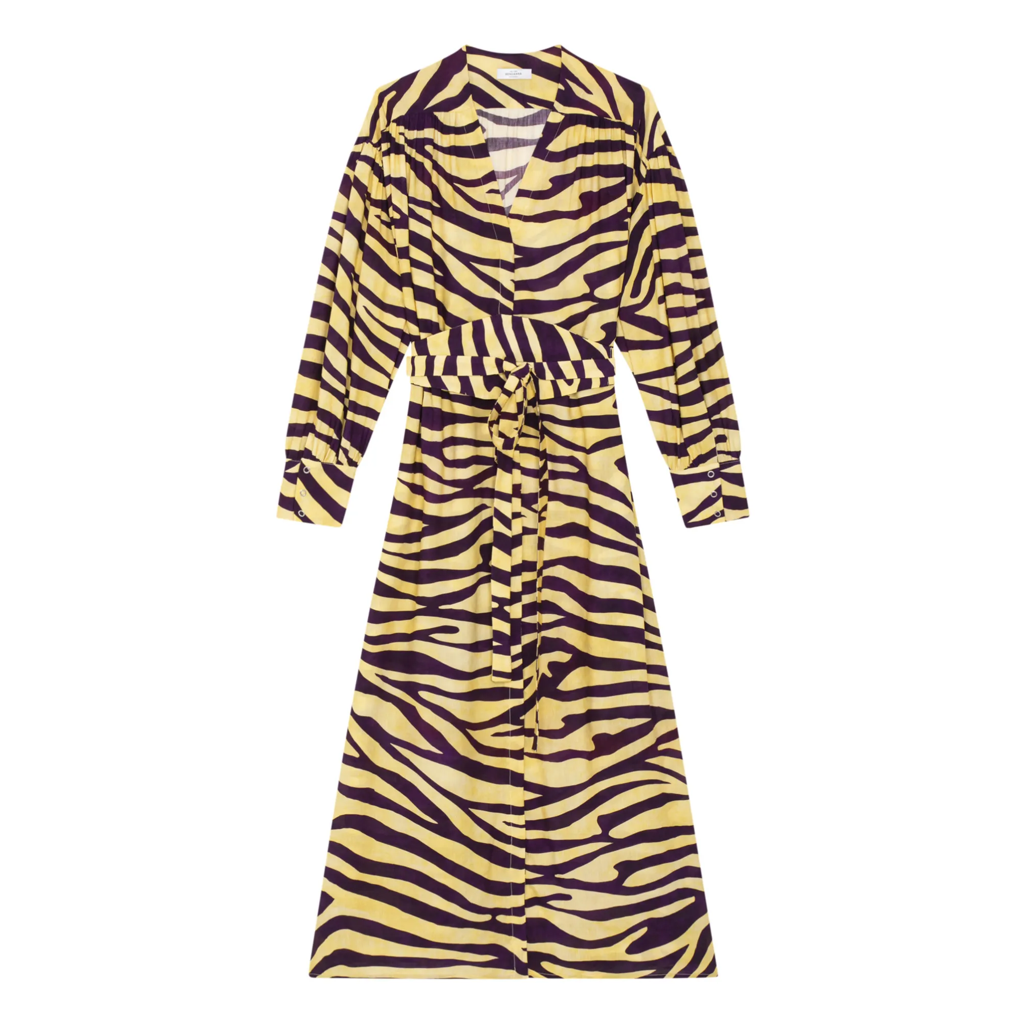 Roseanna Yellow Julian Zebra Dress