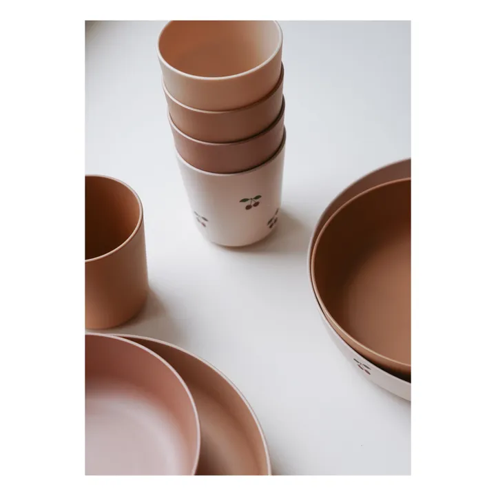 Gobelets en PLA Cherry - Set de 5 | Rose- Image produit n°1